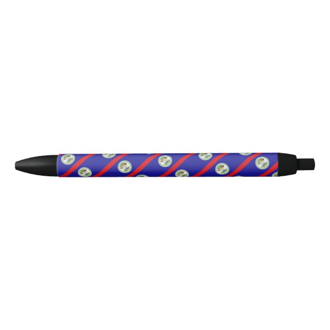 Belize Flag Ballpoint Pen Kugelschreiber (Vorderseite)