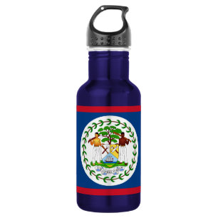 Belize Flag Liberty Flasche Trinkflasche
