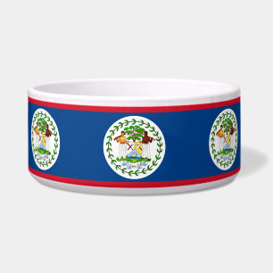 Belize Flag Pet Bowl Napf