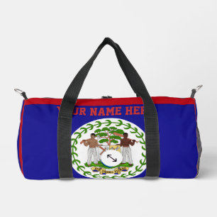 Belize-Flag-Stadion Duffle Bag