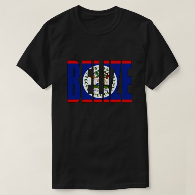 BELIZE FLAG T-Shirt (Design vorne)