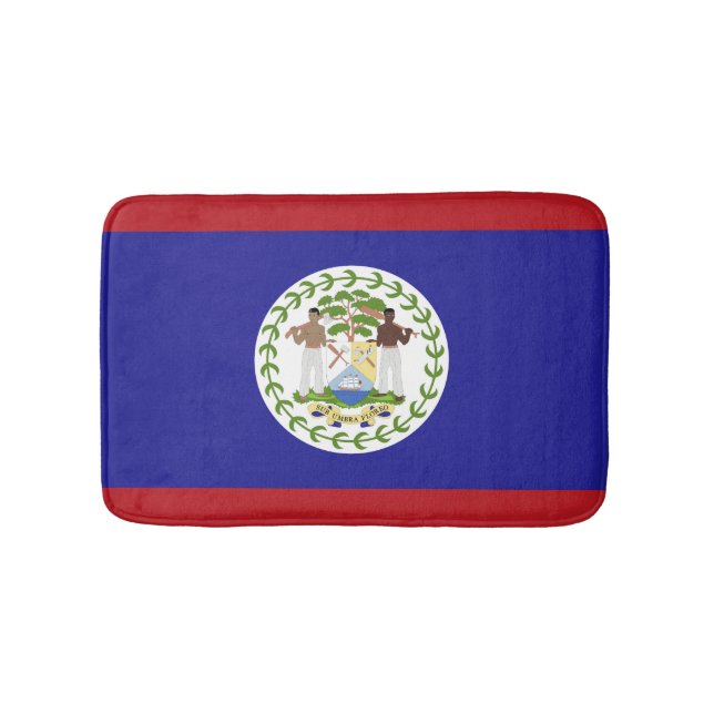 Belize-Flagge Badematte (Vorderseite)