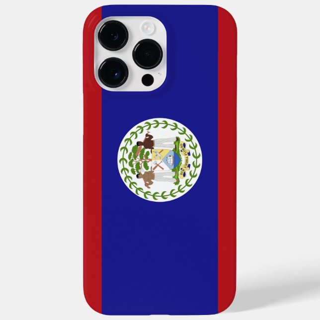 Belize-Flagge Case-Mate iPhone Hülle (Rückseite)