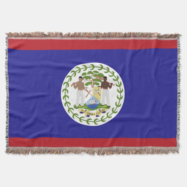 Belize-Flagge Decke (Vorderseite)