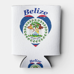 Belize-Flagge Dosenkühler