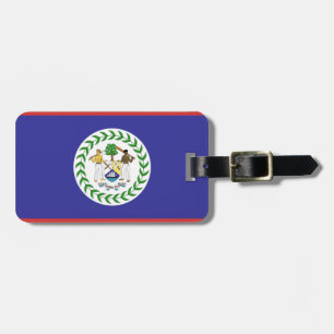 Belize-Flagge Gepäckanhänger
