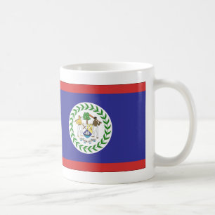Belize-Flagge Kaffeetasse