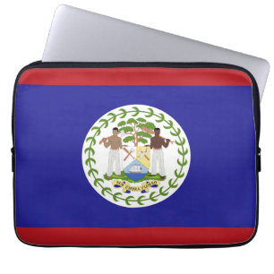 Belize-Flagge Laptopschutzhülle