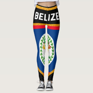 Belize-Flagge Leggings