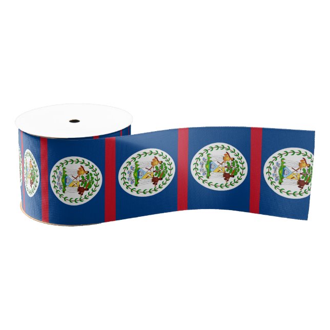 Belize-Flagge Ripsband (Spule)