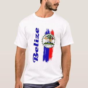 Belize-Flagge T-Shirt
