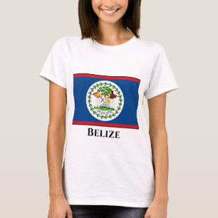 Belize-Flagge T-Shirt