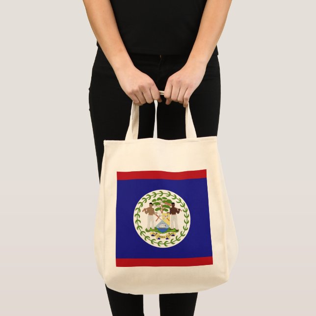Belize-Flagge Tragetasche (Vorderseite (Produkt))