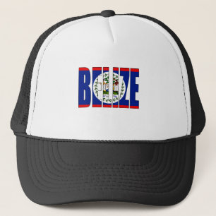 Belize-Flagge Truckerkappe