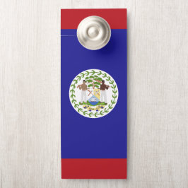 Belize-Flagge Türanhänger