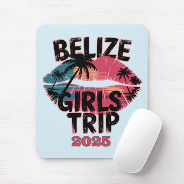 Belize Girls Tour Mousepad (Mit Mouse)