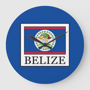 Belize Große Wanduhr