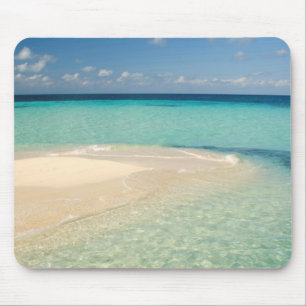Belize, Karibisches Meer. Goff Caye, eine kleine I Mousepad
