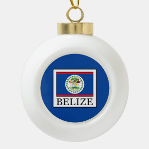 Belize Keramik Kugel-Ornament