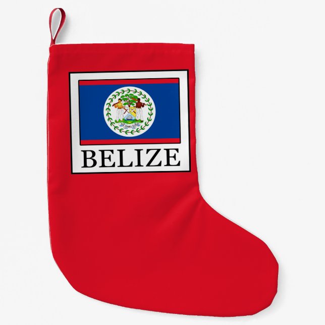 Belize Kleiner Weihnachtsstrumpf (Vorderseite)
