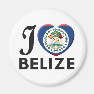 Belize-Liebe Magnet