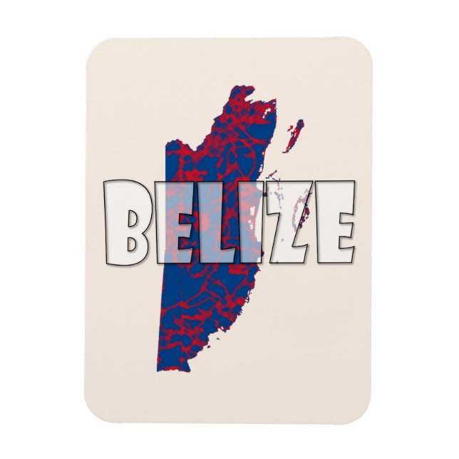 Belize Magnet (Vertikal)