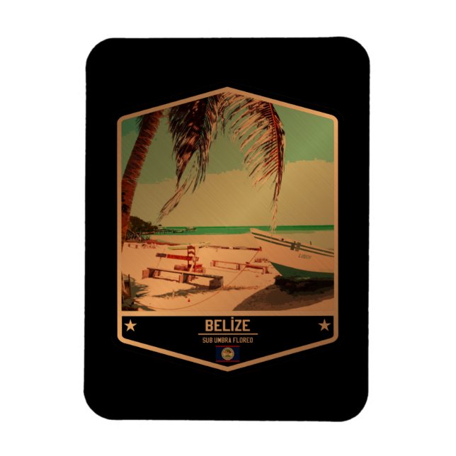 Belize Magnet (Vertikal)
