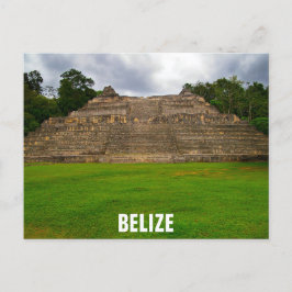 Belize Mayan Ruins Caracol Travel Foto Postkarte
