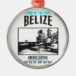 Belize Ornament Aus Metall