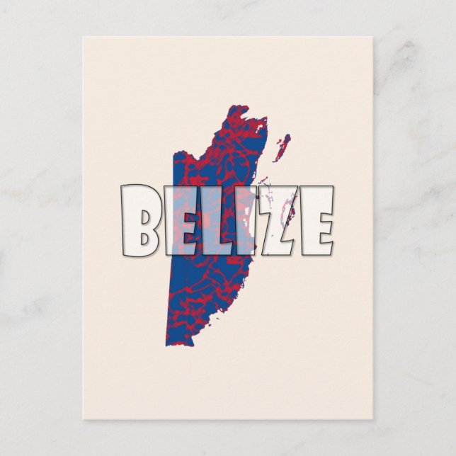 Belize Postkarte (Vorderseite)