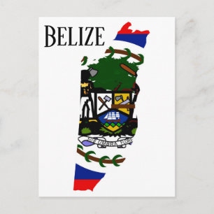 Belize Postkarte