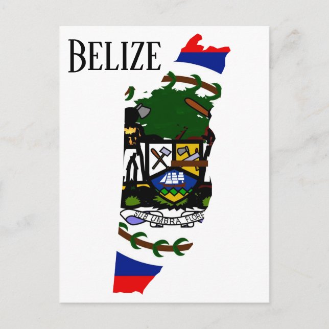 Belize Postkarte (Vorderseite)