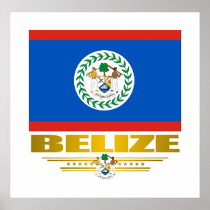 "Belize Pride" Posters & Prints Poster