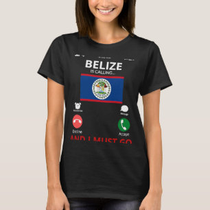 Belize ruft T-Shirt