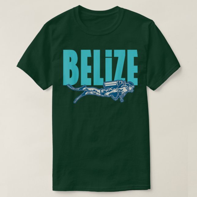 Belize Scuba Diving T Shirt Classic TShirt (Design vorne)