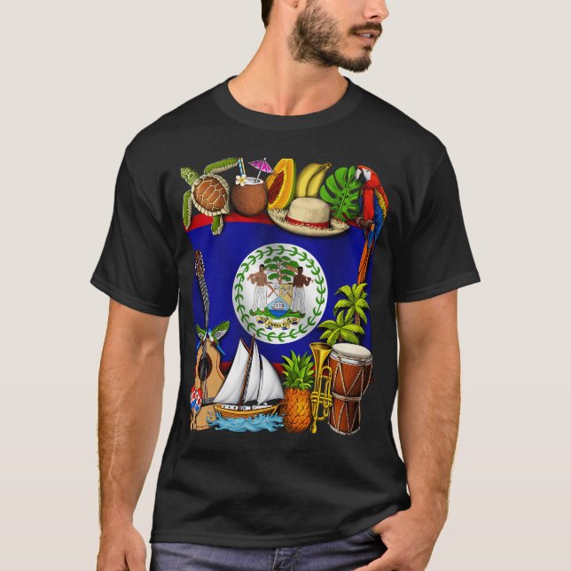 Belize T-Shirt (Vorderseite)