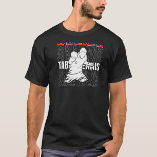 Belize Tischtennis unterstützen Belizean Ping Pong T-Shirt