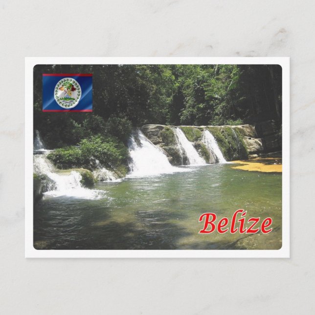 Belize - Toledo - San Antonio Falls - Postkarte (Vorderseite)