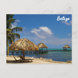 Belize Tropical Beach Ambergris Caye Postkarte