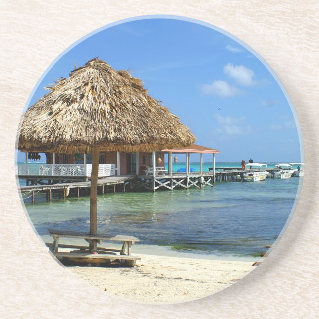 Belize-Untersetzer Getränkeuntersetzer (Vorne)