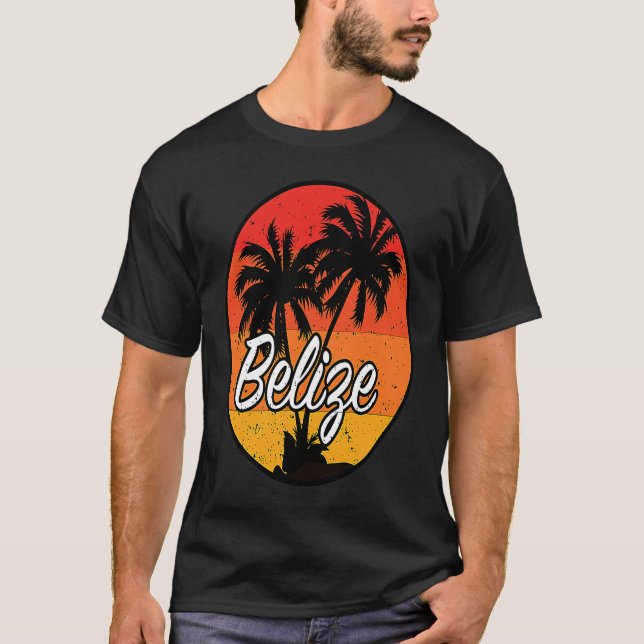 Belize Vacation Travel Souvenir T-Shirt (Vorderseite)