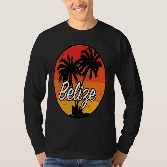 Belize Vacation Travel Souvenir T-Shirt (Vorderseite)