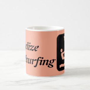 Belize Windsurfing (Long Caye Glover's Reef Atoll) Kaffeetasse
