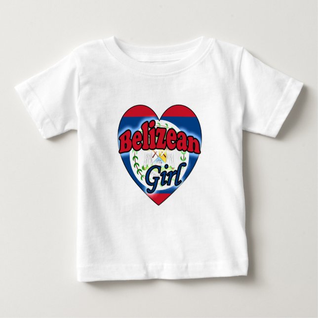 Belizean Girl Baby T-shirt (Vorderseite)