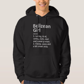BELIZEAN GIRL BELIZE Geschenk Funny Country Zuhaus Hoodie