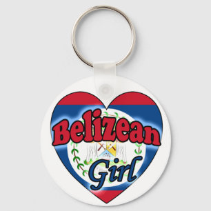 Belizean Girl Schlüsselanhänger