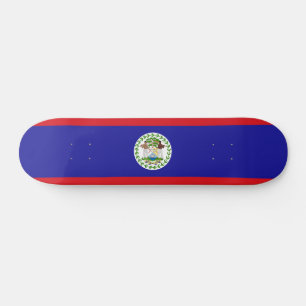 Belizianische Flagge Skateboard