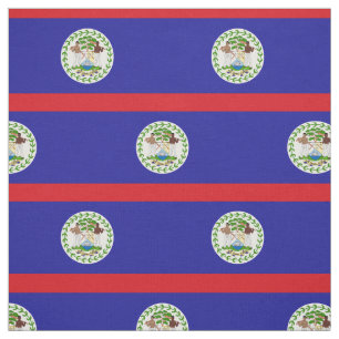 Belizianische Flagge Stoff