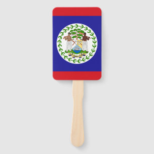 Belizische Flagge Fächer