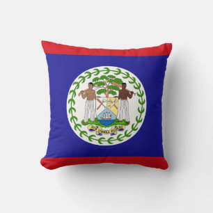 Belizische Flagge Kissen